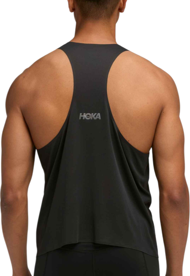 Tanktop Hoka One One Hoka Race Day Singlet Sort | 1164154-blk, 1