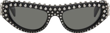 Solbriller Gucci Gucci Cat-Eye Studded Sunglasses Sort | GG1919S-005, 0