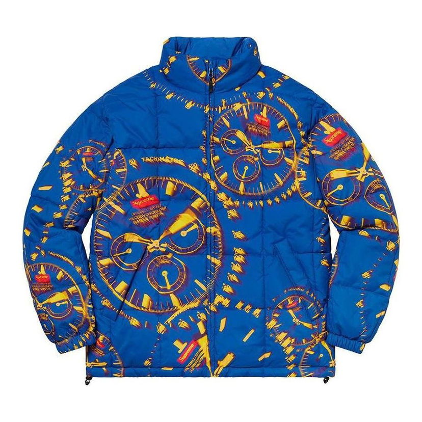 Puffer jakke Supreme Reversible Puffy Jacket Blå | SUP-FW20-148