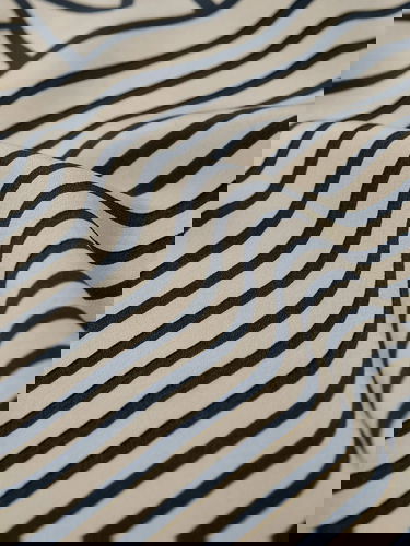 Tørklæde TOTEME Geometric Print Foulard Scarf Beige | 211852800950, 2