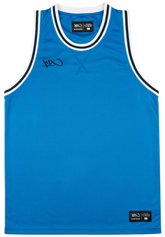 Tanktop K1X K1X Hardwood Double X Basketball Jersey Blå | 72000008-4557