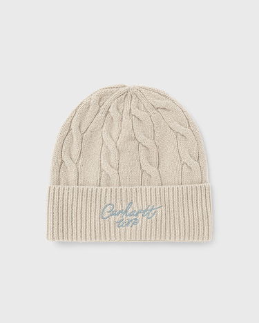 Beanie Carhartt WIP Signature Cable Knit Beanie Beige | I035464-38Q.XX, 0