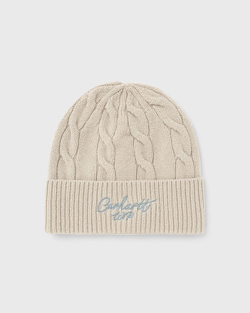 Beanie Carhartt WIP Signature Cable Knit Beanie Beige | I035464-38Q.XX