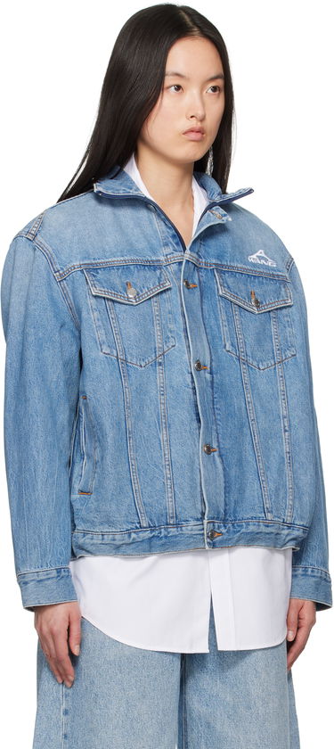 Jakke Alexander Wang Alexander Wang Regen Lightweight Denim Jacket Blå | 4DC2252662, 1