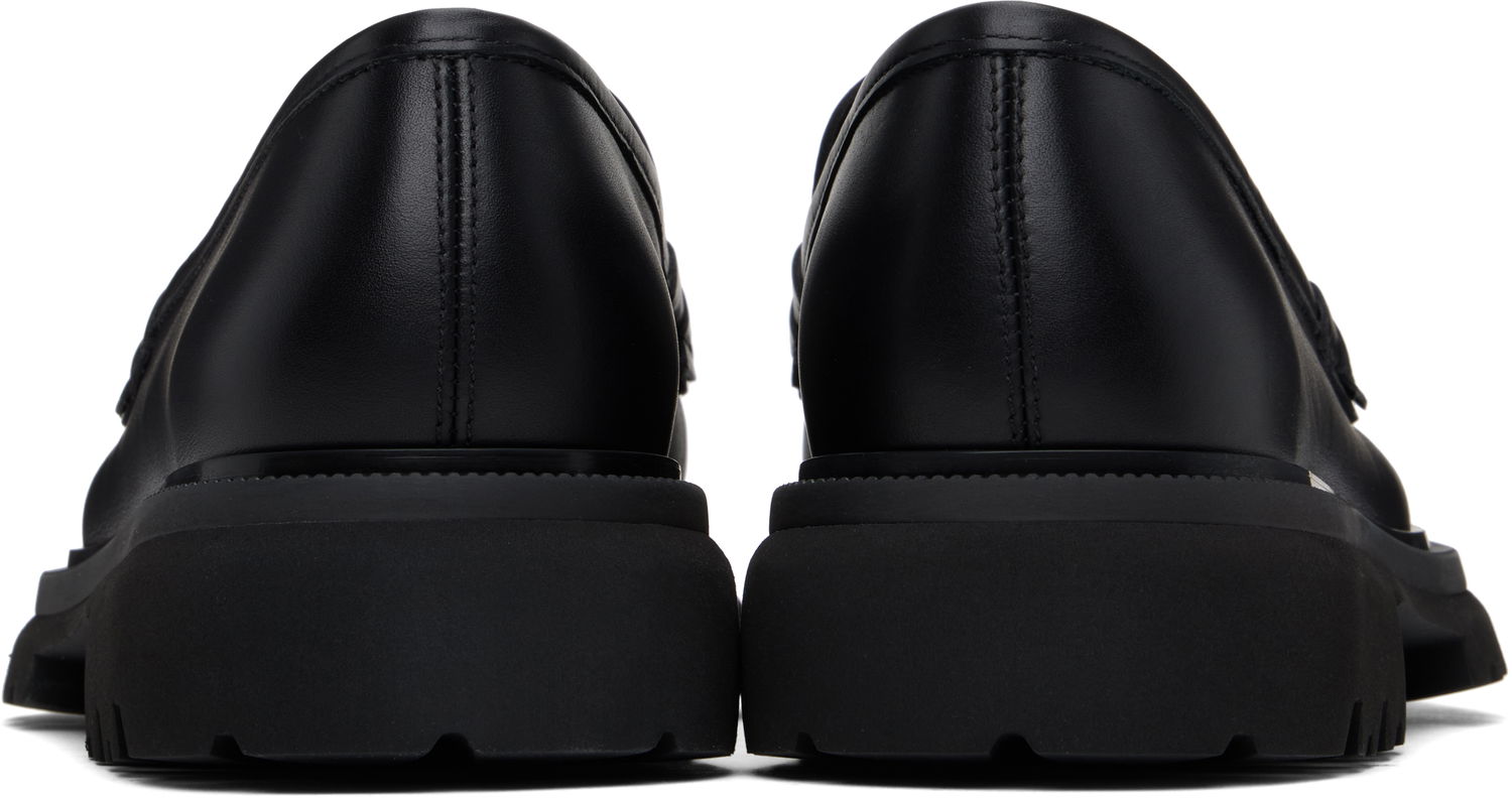 Sneakers og sko FERRAGAMO Salvatore Ferragamo Gancini Ornament Lug Sole Loafers Sort | 773850, 1