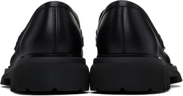 Sneakers og sko FERRAGAMO Salvatore Ferragamo Gancini Ornament Lug Sole Loafers Sort | 773850, 1