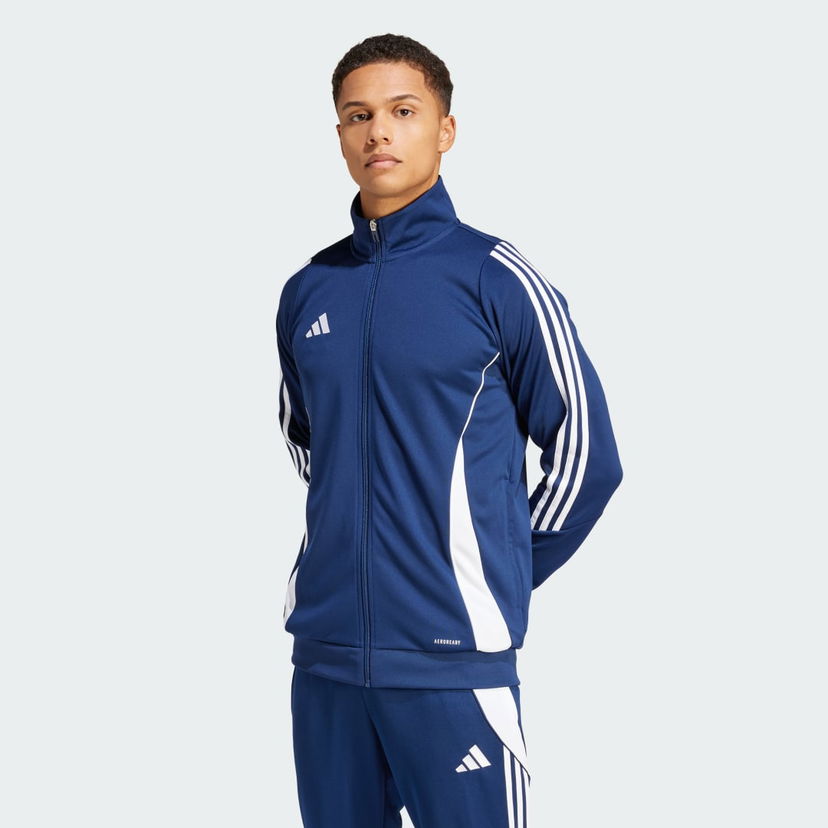 Jakke adidas Performance Tiro 24 Training Mørkeblå | IR7498