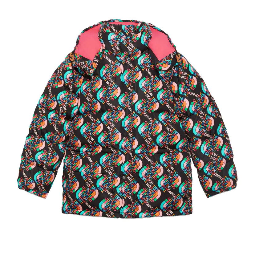 Jakke Gucci The North Face x Down Jacket Multicolor/Black Flerfarvet | ‎672452 XAAET 1075