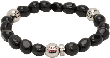 Armbånd FERRAGAMO Salvatore Ferragamo Baroque Beads Bracelet Sort | 785665, 0