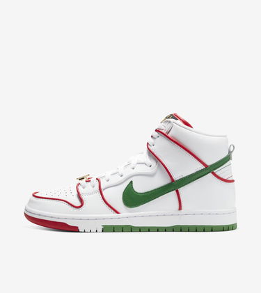 Sneakers og sko Nike SB Paul Rodriguez x Dunk High Premium SB "Boxing" Hvid | CT6680-100, 0