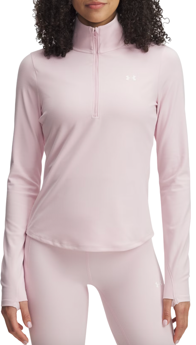 Sweatshirt Under Armour Motion 1/2 Zip Top Lyserød | 6001618-647