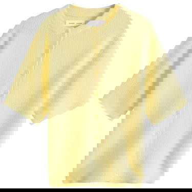 Sweater Samsoe Samsoe Samsøe Samsøe Saanouria Short Sleeve Cardigan Gul | F25200115-110619TCX, 1