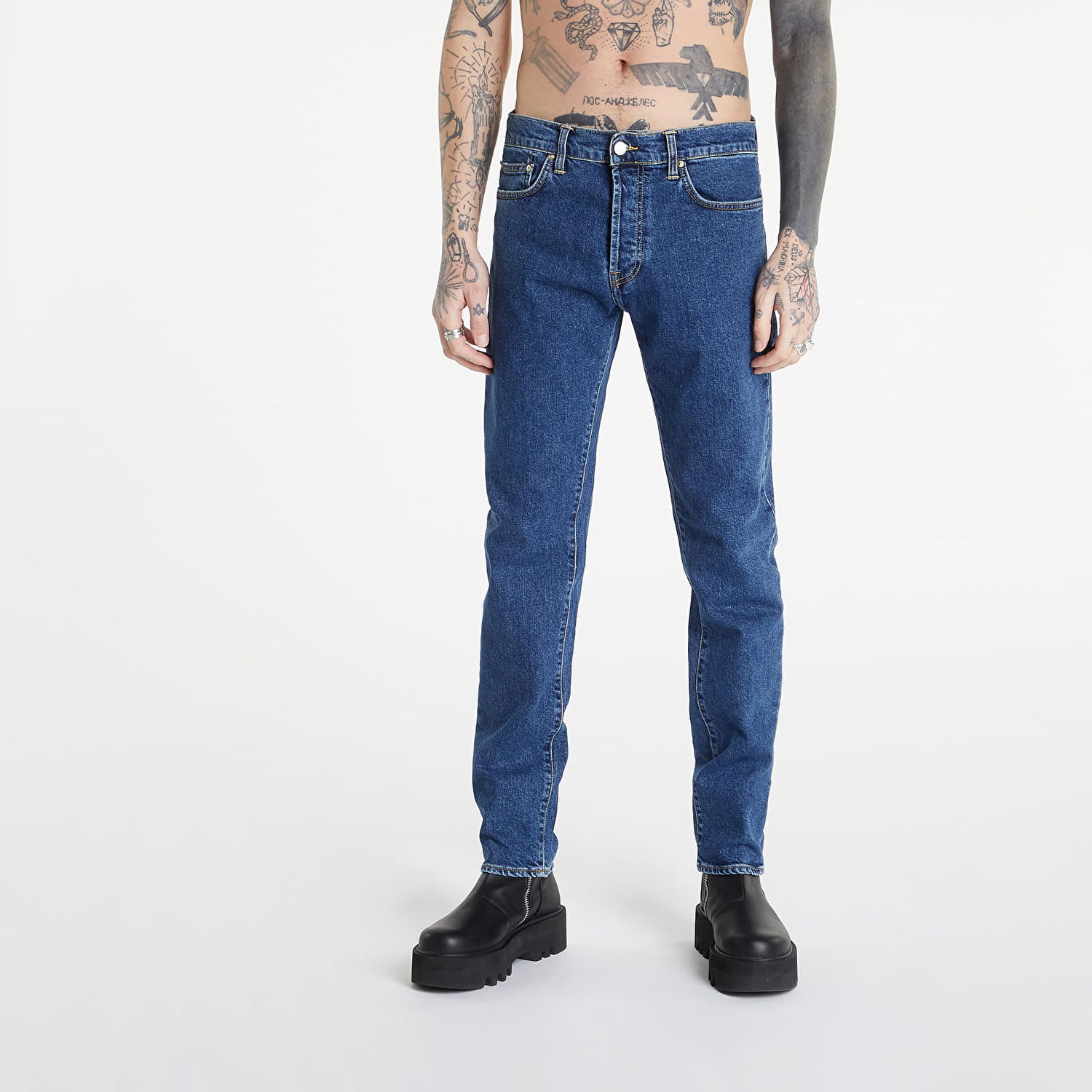 Jeans Carhartt WIP Klondike Pant Mørkeblå | I024898.0106, 0