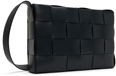 Skuldertaske Bottega Veneta Bottega Veneta Maxi Cassette Shoulder Bag Sort | 778320VB1K0, 2