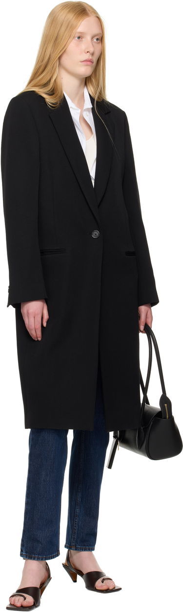Frakker TOTEME TOTEME Classic Tailored Coat Sort | 252-WRO0198-FB0412, 3
