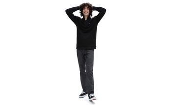 Sweatshirt Vans Versa Standard Q-Zip Sort | VN0A5KDSBLK, 3