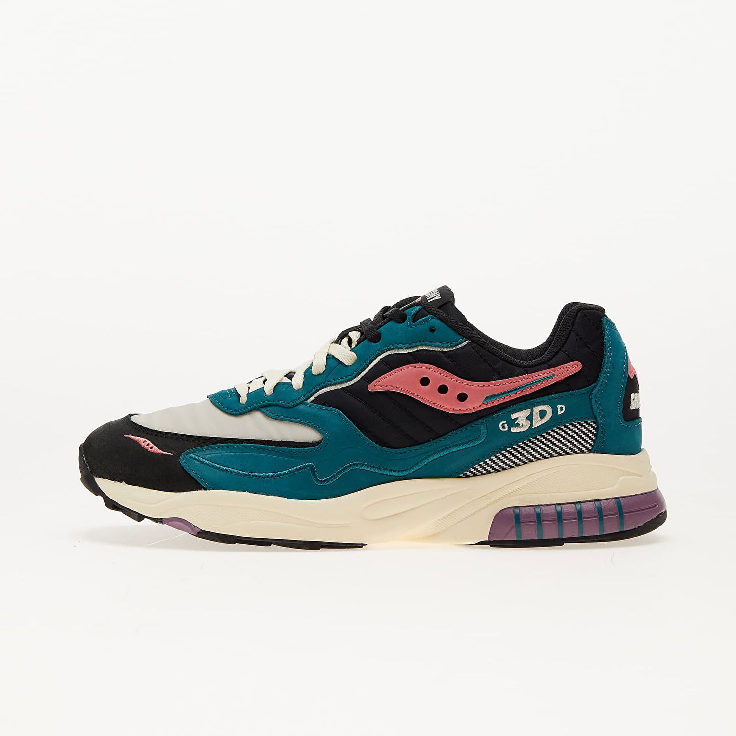 Sneakers og sko Saucony 3D Grid Hurricane Green/ Black Grøn | S70784-2, 0