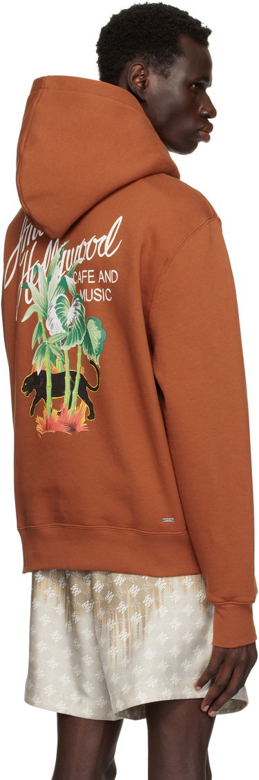 Sweatshirt AMIRI Amiri Hollywood Hoodie Brun | AMJYHD1104, 2