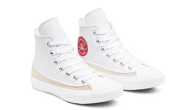 Sneakers og sko Converse Chuck Taylor All Star Split Upper Hvid | 168898C, 4