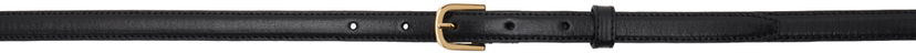 Bælter TOTEME TOTEME Thin Leather Trouser Belt Sort | 244-WAM877-LE0025