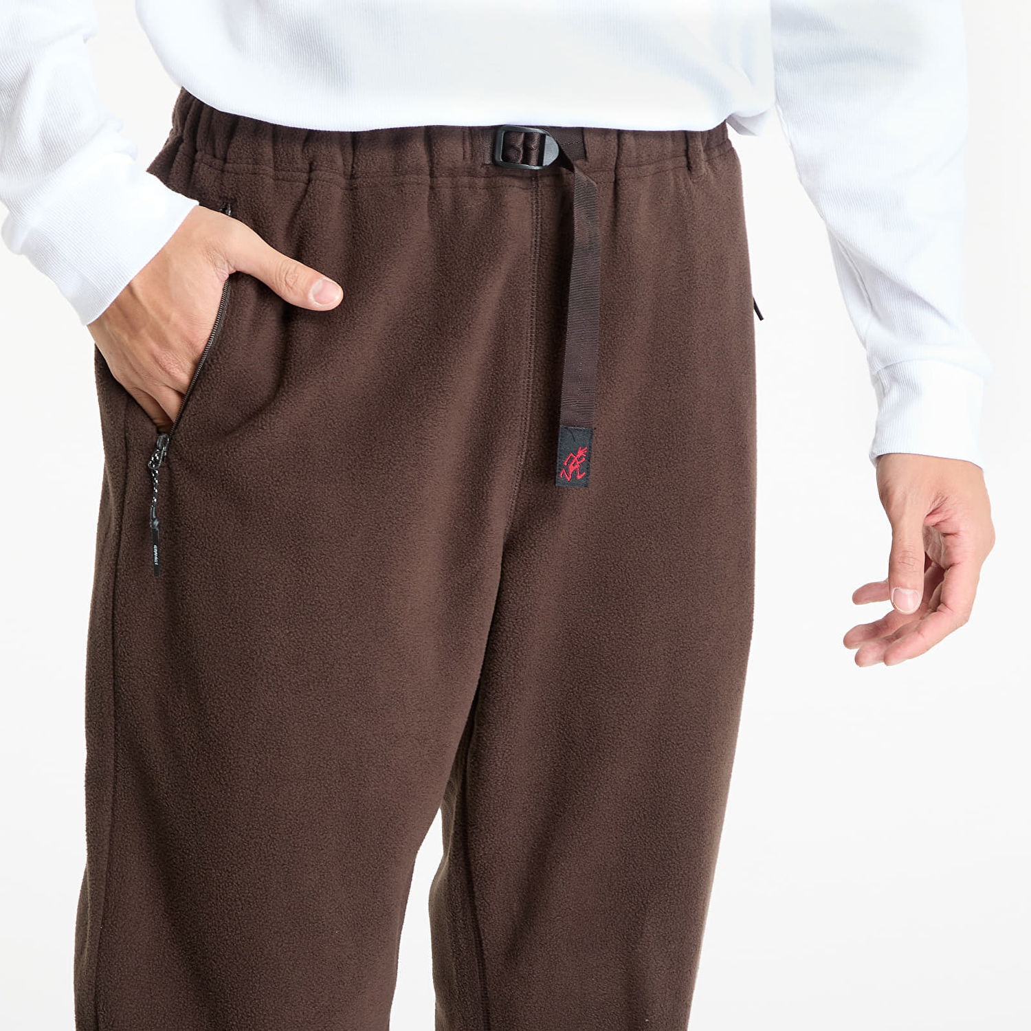 Joggingbukser GRAMICCI Gramicci Thermal Fleece Pants Brun | G5FU-P007 TOBACCO, 1