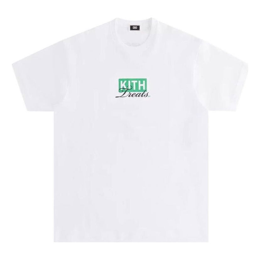 T-shirt KITH KITH Treats Caf Graphic T-Shirt Hvid | KHT030089-101