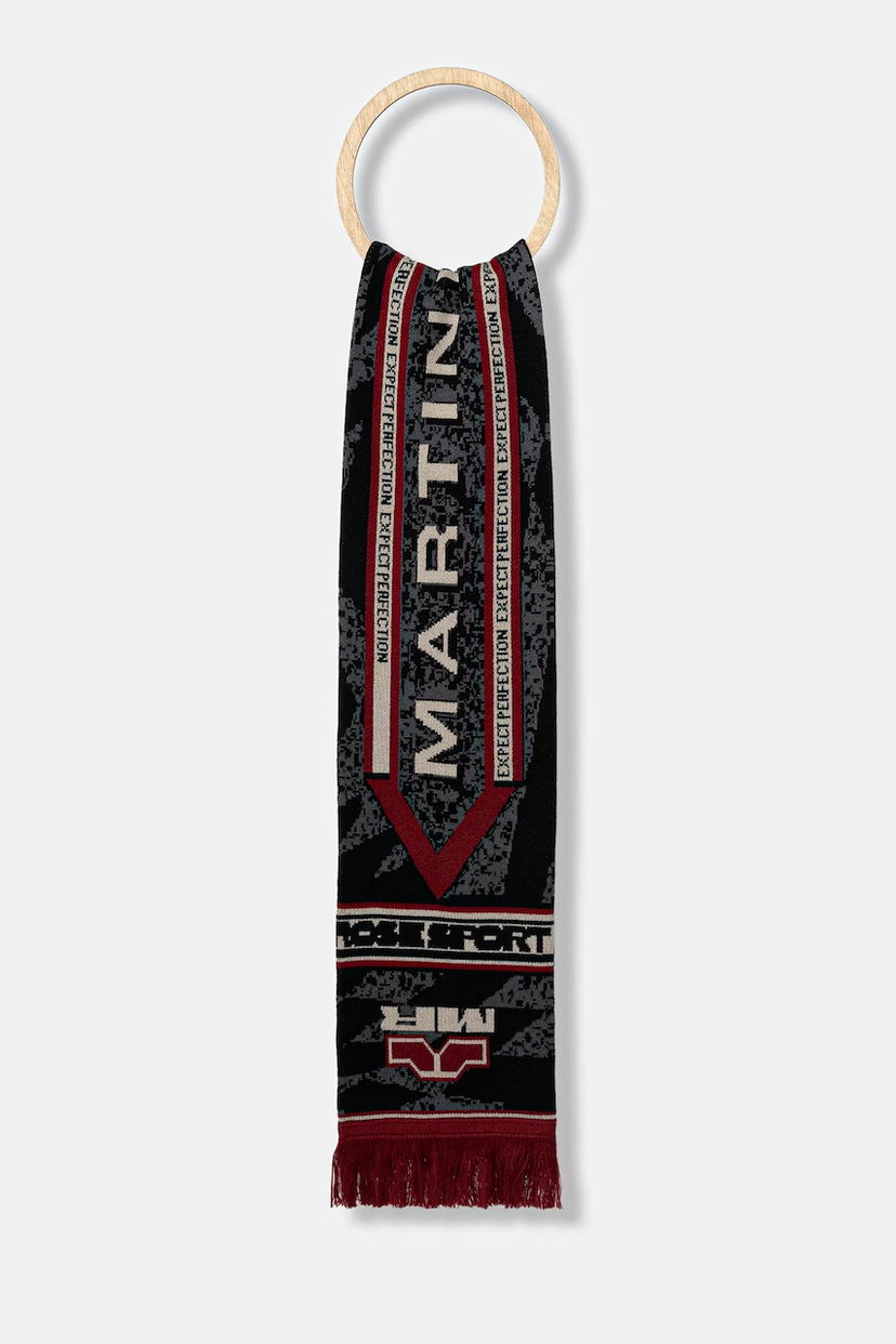 Tørklæde Martine Rose Martine Rose Reversible Scarf Sort | 1220YA09029