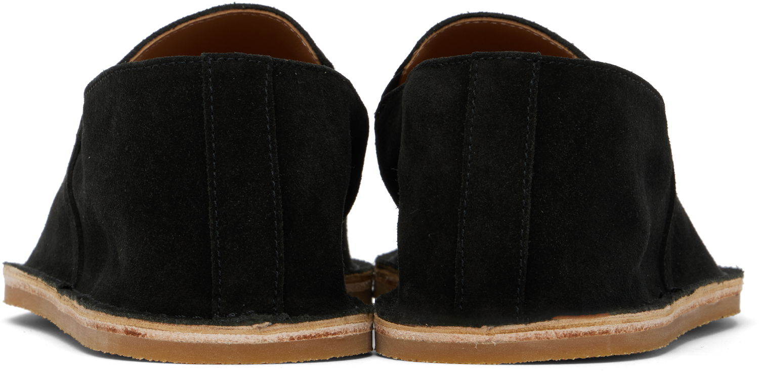 Tøj Dries Van Noten Dries Van Noten Suede Espadrilles Sort | MS251-1487, 1