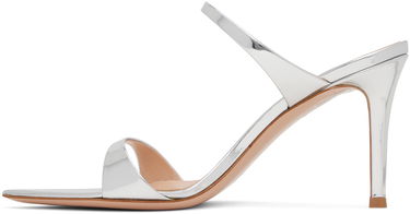 Sneakers og sko Gianvito Rossi Gianvito Rossi Strappy Heeled Sandals Metalisk | G15620.85RIC.MET, 2