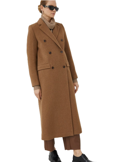 Frakker Samsoe Samsoe Falcon Coat Brun | F20400075