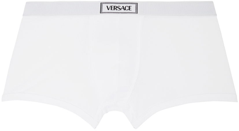 Boksere Versace 90s Boxers Hvid | 1014037 1A09410