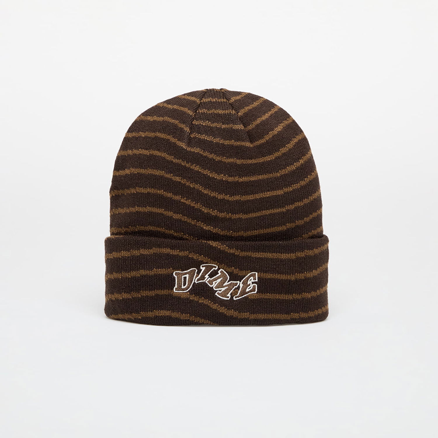Beanie Dime College Wave Cuff Beanie Black Universal Sort | DIMEFA2457BLK, 0