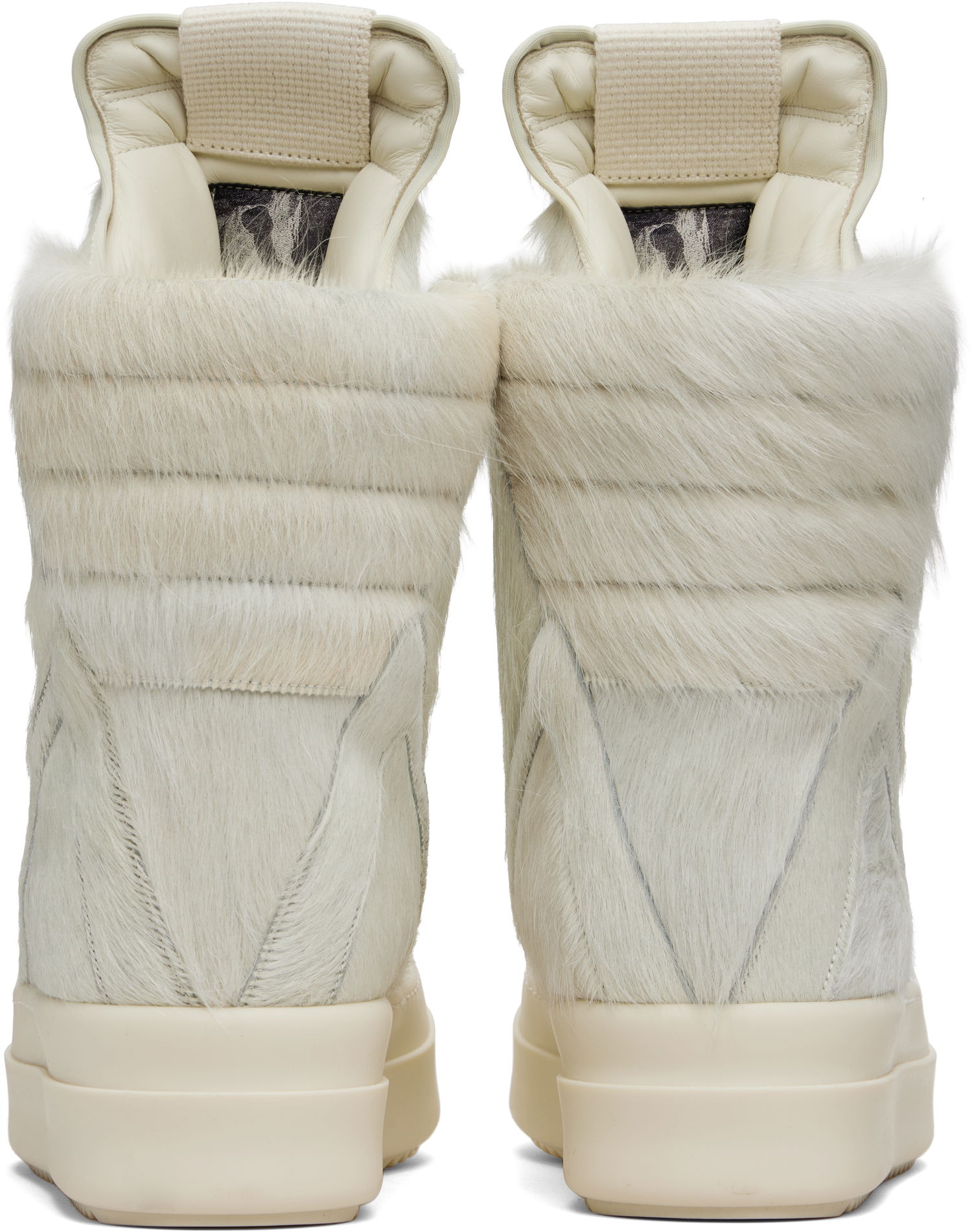Sneakers og sko Rick Owens Concordians Megageobaskets Beige | RR02E1855 LHL, 1