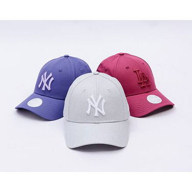 Kasket New Era MLB Metallic Denim 9FORTY NY Yankees Adjustable Cap Grå | 60595374, 3