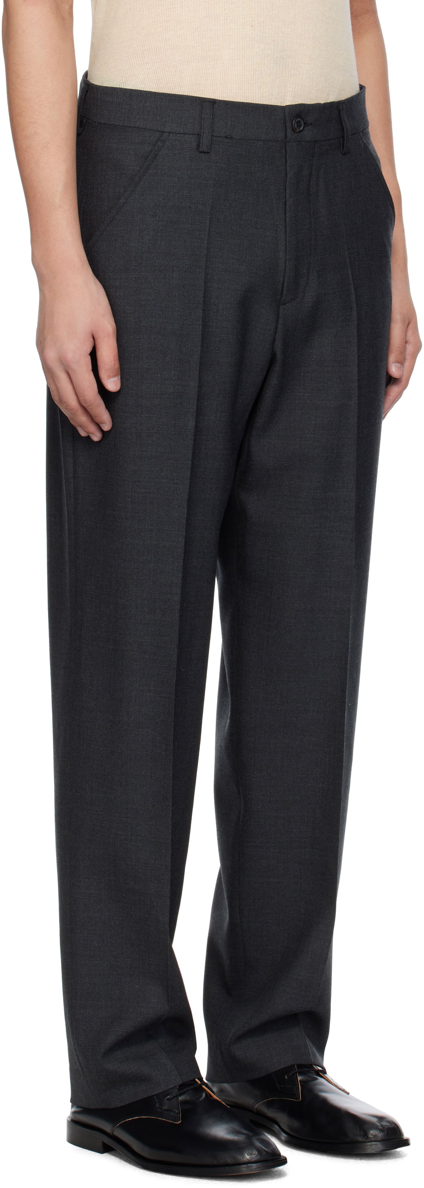 Bukser OUR LEGACY OUR LEGACY Chino 22 Trousers Grå | M2254CP, 1