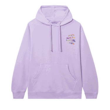 Sweatshirt Anti Social Social Club Pedals On the Floor Hoodie Lilla | 0657 1SS220106POTF LAVE, 0