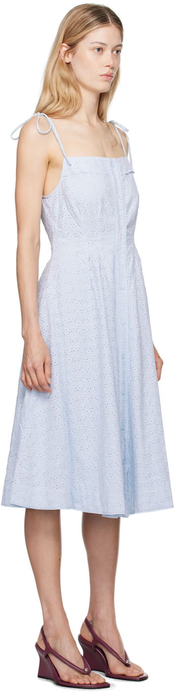 Kjole GUIZIO Guizio Acadia Midi Dress Blå | P24403W098, 1