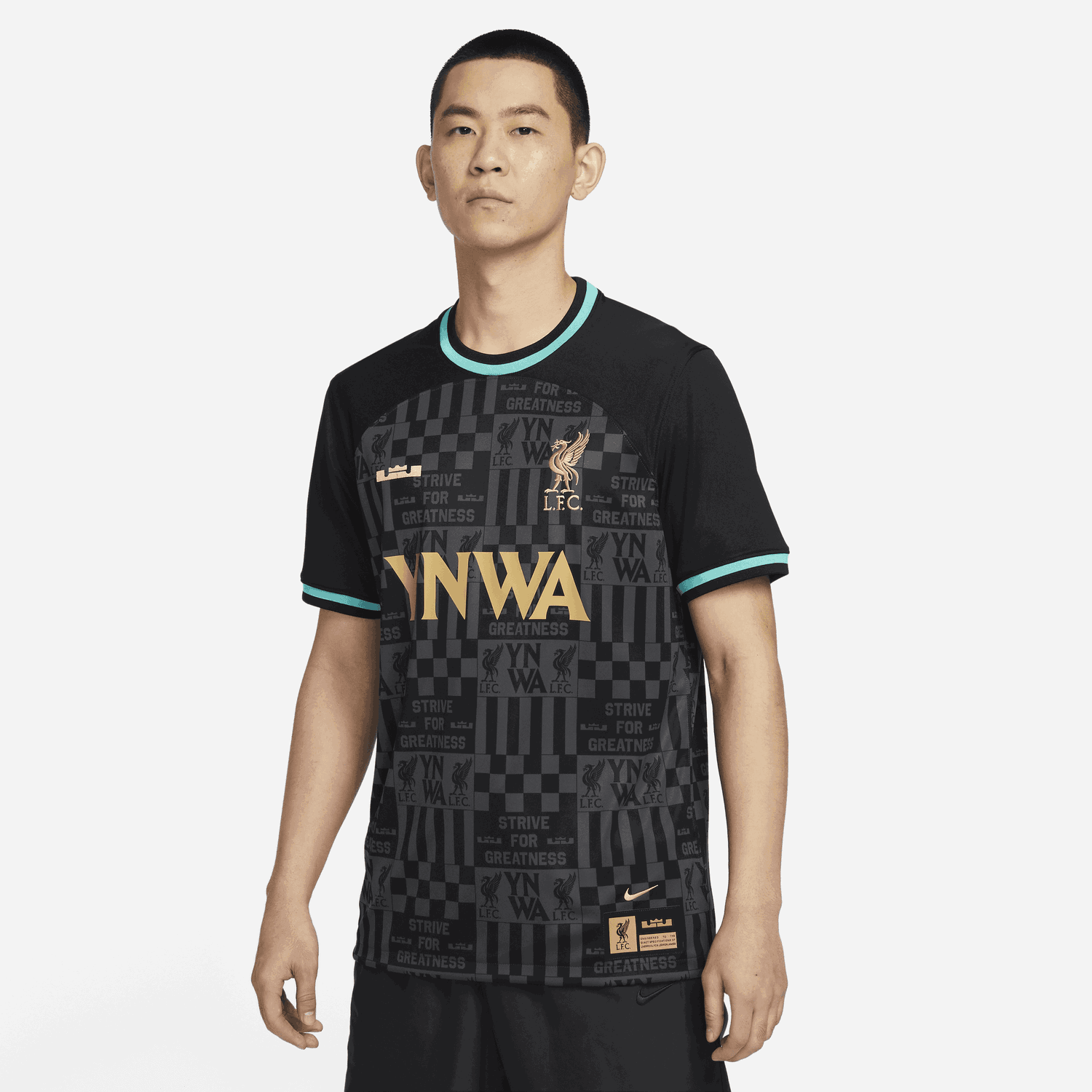 Jersey Nike Dri-FIT LeBron x Liverpool FC Stadium Sort | FZ3199-011, 0