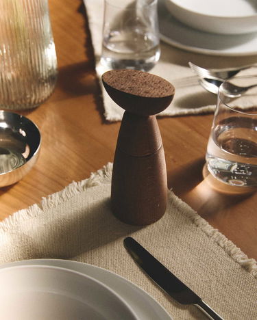 Home decor Alessi Oaxaca Wooden Pepper Mill Brun | MDL23, 1