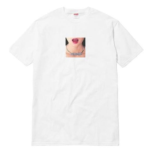 T-shirt Supreme Necklace Print T-Shirt Hvid | SUP-SS18-0038