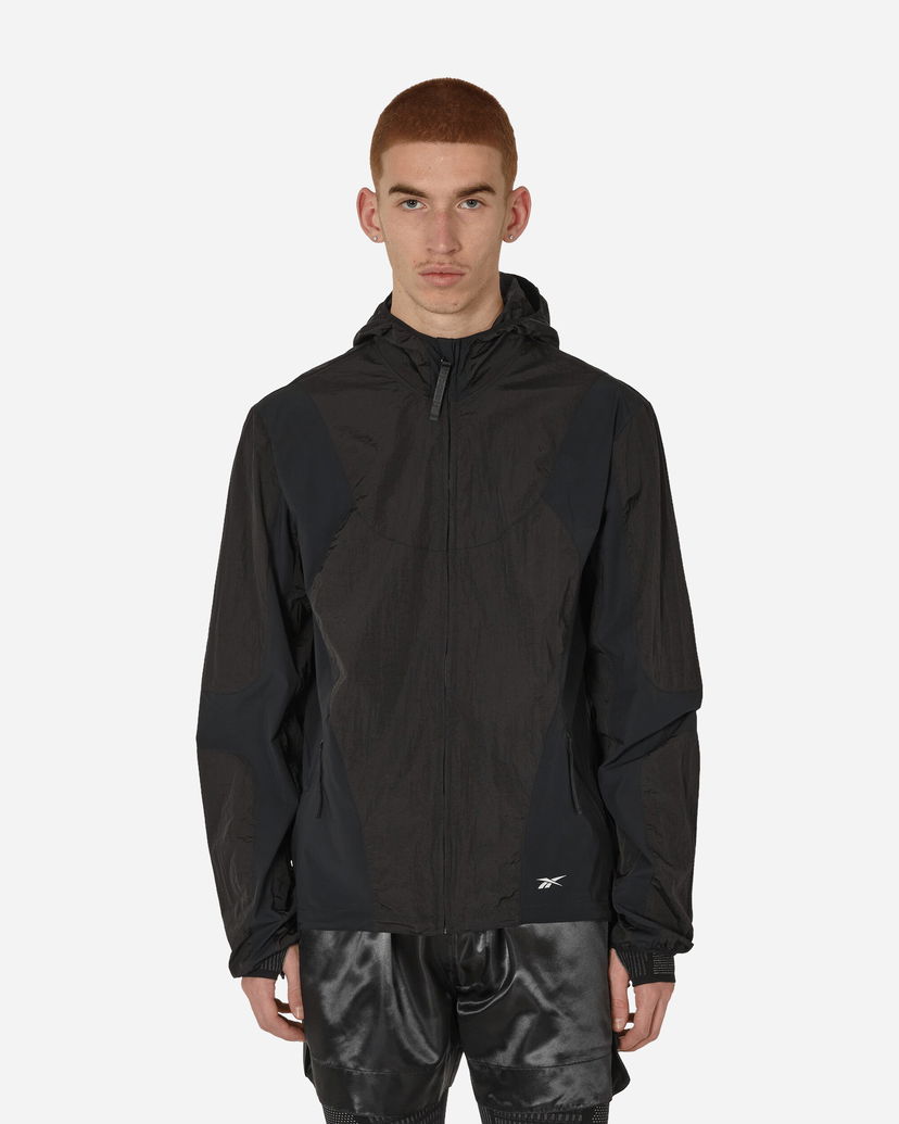 Jakke Reebok Paneled Running Jacket Black Sort | RMVL001C99FAB001