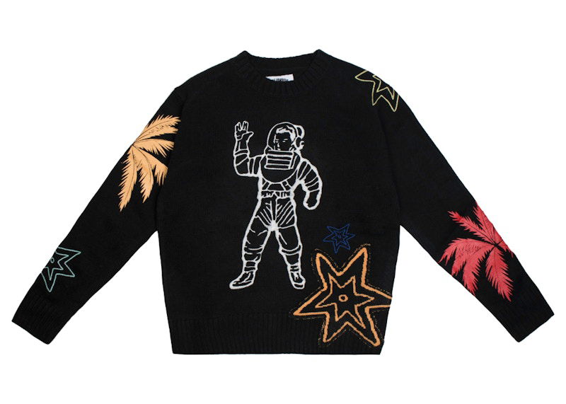 Sweater BILLIONAIRE BOYS CLUB Billionaire Boys Club Astro Knitted Sweater Sort | 8919500BLK
