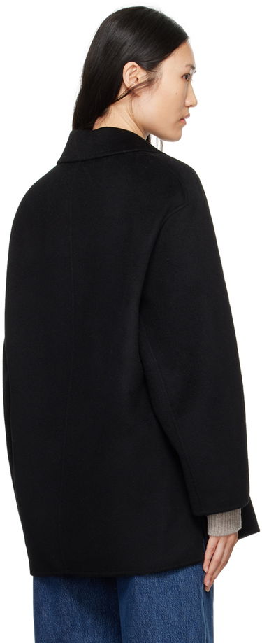 Frakker Loulou de Saison Loulou de Saison Gary Double-Breasted Coat Sort | GARY, 2