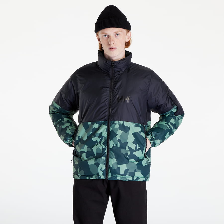 Jakke Helly Hansen Active Reversible Jacket Grøn | 53596-495, 0