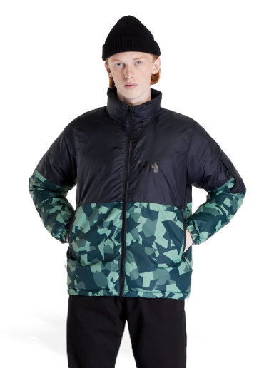 Jakke Helly Hansen Active Reversible Jacket Grøn | 53596-495