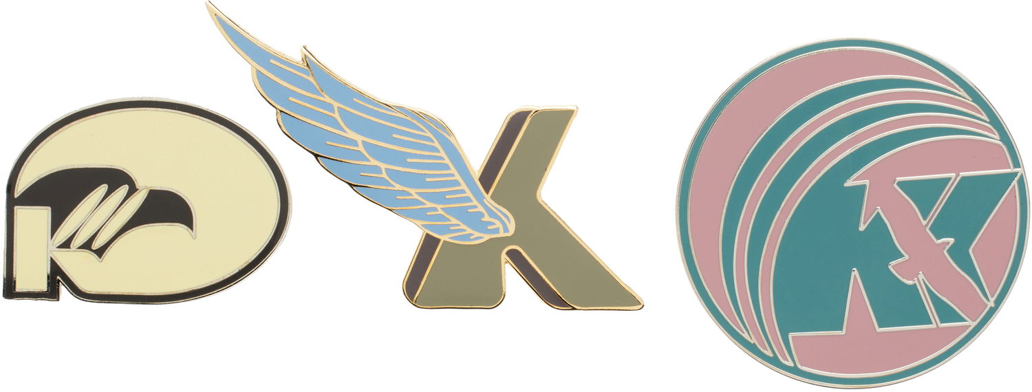 Stift KIKO KOSTADINOV Kiko Kostadinov Ali Brooch Set Flerfarvet | KKWSS25ACC04-126, 0