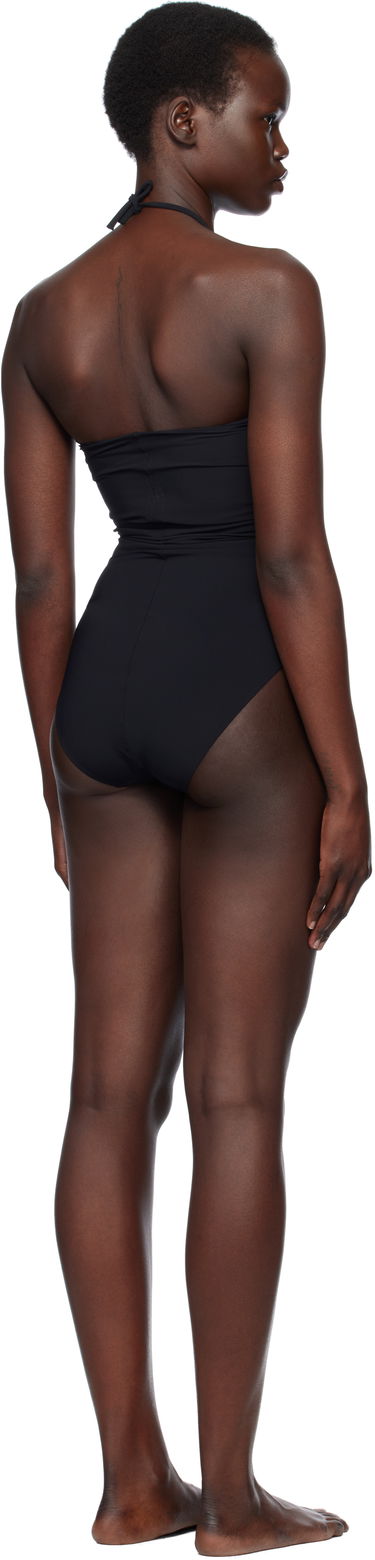 Badetøj Rick Owens Rick Owens Hollywood Prong Bather One-Piece Swimsuit Sort | RP01E7087 NS, 2