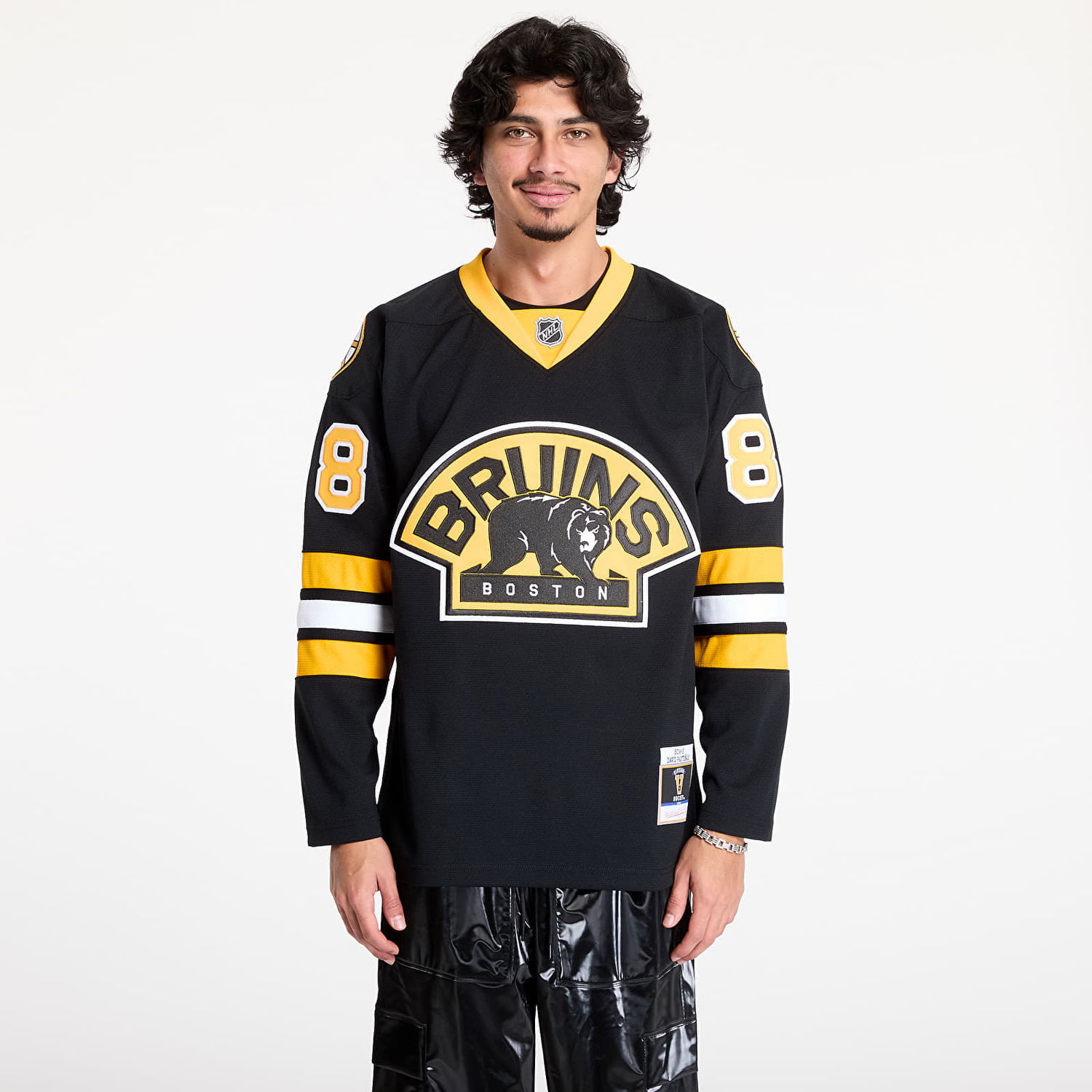 Jersey Mitchell & Ness Bruins 2014 Pastrnak Jersey Sort | RJY77874-BBN14DPTBLCK, 0