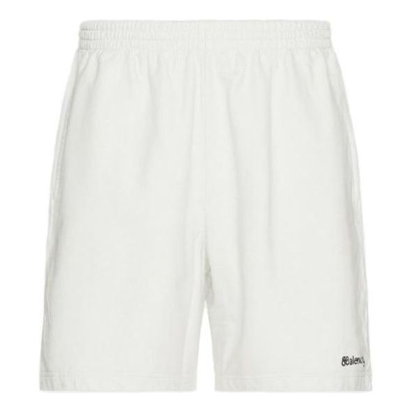 Shorts Balenciaga Logo Sweat Shorts Hvid | 676137TOVP19081, 0