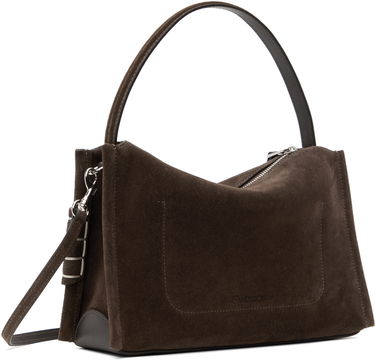 Skuldertaske JW Anderson JW Anderson Loafer Suede Shoulder Bag Brun | HB0716-LA0364, 4